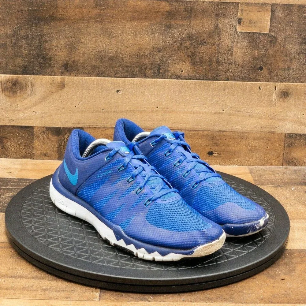 Nike Free 5.0 TR Men's Athletic Shoes Sneaker Training Walking Blue Size 9.5